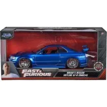 Jada F&F Nissan Skyline blue 2002 1:24
