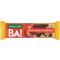 Bakalland Baton Yemgo orzechowo-bakaliowy w czekoladzie 40 g