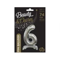 Godan Balon foliowy B&C Cyfra stoj�ca 6 BC-ASS6 74 cm