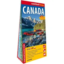 Canada laminowana mapa samochodowo-turystyczna 1:2 500 000 1:5 500 000 1:10 000 000