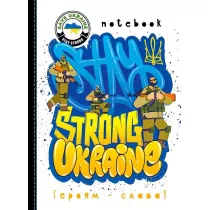 Fresh Notatnik ozdobny A5 Strong si�a kratka 64 kartki