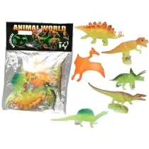 Zestaw dinozaurw wieccych w ciemnoci
