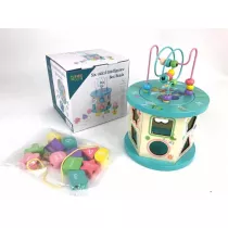 Sorter edukacyjny drewniany Maksik