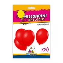 Balony lateksowe czerwone 26cm 20 szt