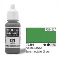 Vallejo: 70.891 - Model Color - Intermediate Green
