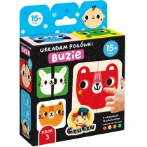 CzuCzu Uk�adam po��wki Buzie dla dzieci 15 mies. Bright Junior Media