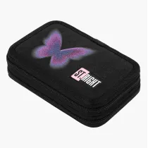St. Majewski Pi�rnik 3-komorowy z wyposa�eniem Pastel Butterfly