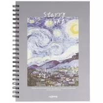incood. Szkicownik na spirali A4 Van Gogh 40 kartek