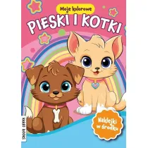Moje kolorowe pieski i kotki
