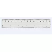 Fiorello Linijka plastikowa GR-801 15 cm