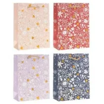 Rozette Torebka prezentowa 31x40x12cm Kwiaty MIX