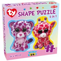 Puzzle 4w1 Beanie Boo's Shape Tactic