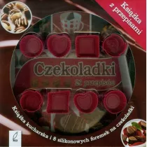 Czekoladki 21 Przepisw Ksika Kucharska I 8 Silikonowych Foremek Na Czekoladki