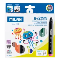 Milan Flamastry Maxi Magic 10 szt.