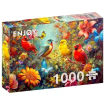 Puzzle 1000 �wierkanie i trzepotanie Enjoy