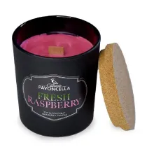 �wieczka sojowa Fresh Raspberry czarna 135g