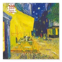 Puzzle 500 Taras kawiarni w nocy Vincent van Gogh Flame Tree