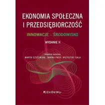 Ekonomia spo�eczna i przedsi�biorczo��. Innowacje &ndash; �rodowisko