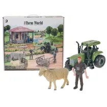 Farma z figurkami zwierz�t