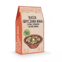 Dania Babci Zosi Kasza gryczana biaa z dyni, szpinakiem i sonecznikiem