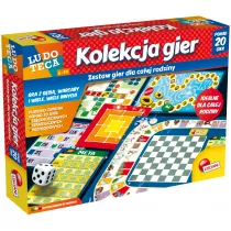 Kolekcja gier. Zestaw gier dla caej rodziny. Ludoteca