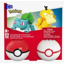 Mega Pokemon Pokeball Bulbasaur i Psyduck HXP14