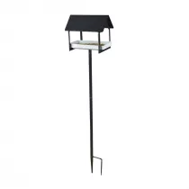 Esschert Design Karmnik dla ptakw stojcy stalowy