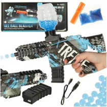 Pistolet na kulki elowe wodne karabin niebieski zasilanie bateryjne USB 550szt. 7-8mm