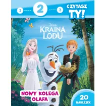 1, 2, 3, czytasz Ty! Poziom 2. Nowy kolega Olafa. Disney Kraina Lodu