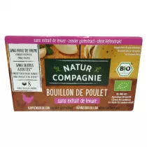 Natur Compagnie Bulion - kostki drobiowe bez dodatku cukr�w i dro�d�y 8 x 10 g Bio