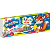 St. Majewski Pastele olejne Bambino 24 kolory 24 szt.