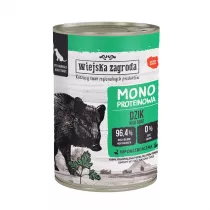 Wiejska Zagroda Karma mokra dla psa Monobiakowa Dzik (dorosy) 400 g