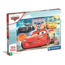 Puzzle 104 el. Super Cars Clementoni