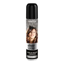 Venita Lakier do wosw z brokatem Srebrny 75 ml