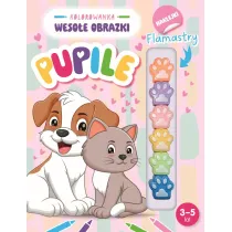 Kolorowanka Weso�e obrazki. Pupile