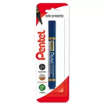 Pentel Marker permenentny z �ci�t� ko�c�wka N860 niebieski