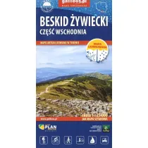 Mapa turystyczna - Beskid �ywiecki cz.wschodnia