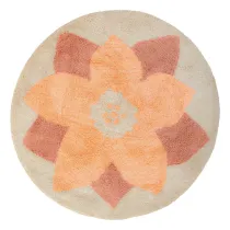 Okrgy dywan 100 cm rowy Flower