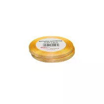 Wst��ka satynowa w kropki be�owa 2 x 22m, 6mm