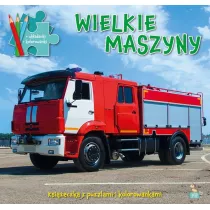 Ksieczka z puzzlami Wielkie maszyny
