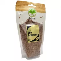 Astron Len brzowy nasiona 250 g