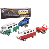 Samoch�d Van z przyczep� metal mix Pro Kids
