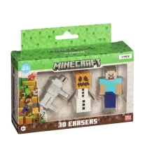 Superbuzz Minecraft 3D, Gumki do cierania 3pack, wersja B