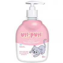 Ukraiskie Kosmetyki Uti Puti Mydo dla dzieci Aloes Dziurawiec 0 m+ 300 ml