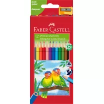 Faber-Castell Kredki Eco Colour + temperwka 12 szt.