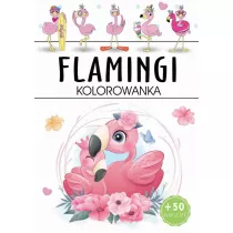 Flamingi kolorowanka
