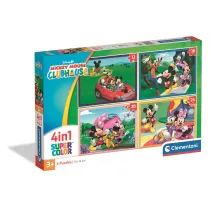 Puzzle 4w1 Mickey Mouse CLEMENTONI 21755