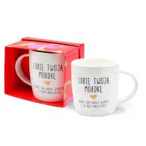 Kukartka Kubek  Lubi� Twoj� mordk� Walentynki PASSION CARDS TOP-011