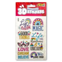 Penmate Naklejki 3D Transparent Motivation Quost