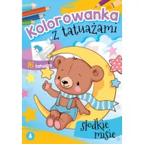 Kolorowanka z tatuaami. Sodkie misie